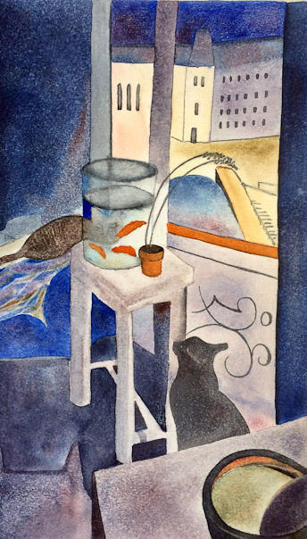 14-travaux eleves Evelyne Delfour,d'après Matisse